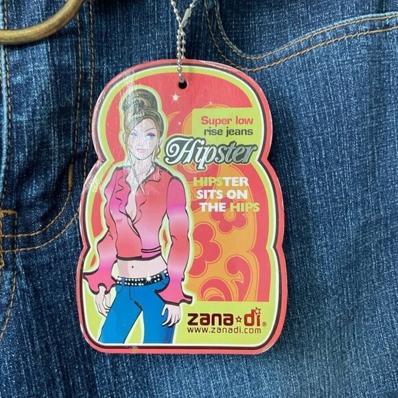 90's/Y2K Super Low Rise Flare Jeans  NWT - Picture 8 of 8